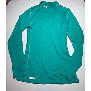 Under Armour ColdGear W Sz M Fitted Compression Mock Neck Long Sleeve thermal